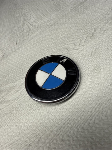 01-06 BMW E46 M3 CONVERTIBLE TRUNK EMBLEM LOGO BADGE OEM *Broken Tab