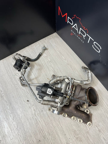 BMW 15-20 F80 F82 F83 F87 M2 M3 M4 REAR TURBO CHARGER TURBOCHARGER W/ MANIFOLD