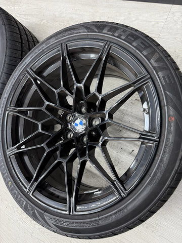 BMW M2 M3 M4 FACTORY OEM G80 G82 G83 19”/20” 826M COMPETITION RIMS WHEELS BLACK