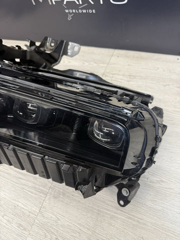 23-25 BMW XM LEFT DRIVER HEADLIGHT HEAD LIGHT LED OEM COMPLETE + BRACKET