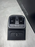 15-23 PORSCHE MACAN REAR A/C PANEL W/HEATED SEATS & DUAL USB PORT 95B819203
