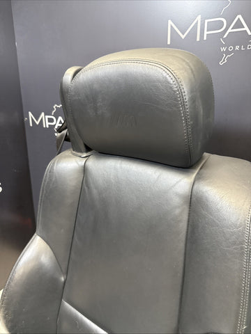 01-06 BMW E46 M3 Convertible Interior Front Heated Seats Black