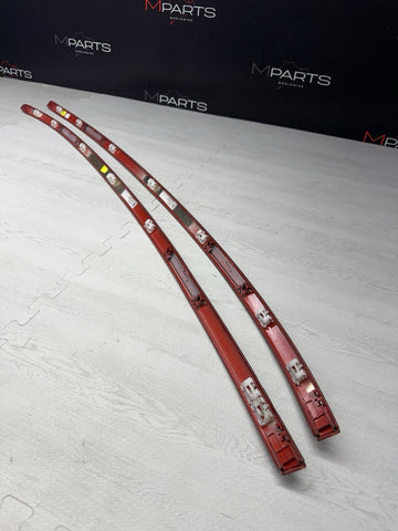 BMW 15-20 F82 M4 Coupe Exterior Roof Rails Trims Drip Mouldings Sakhir Orange