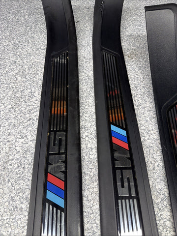 BMW E39 M Sport Door Sill Trim Scuff Plates Set OEM 525i 530i 540i M-Tech M5
