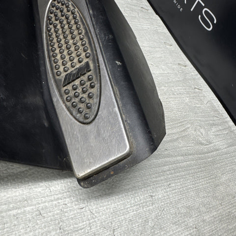 01-06 BMW E46 M3 Left Right Kick Dead Pedals Covers Trims Panels Genuine Black
