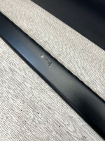 BMW 94-99 E36 M3 COUPE DOOR MOULDING FRONT BLACK LEFT DRIVER OEM