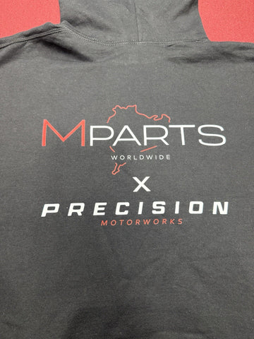Mpartsworldwide X Precision Hoodie Hoody 2025 Black Generations Medium M