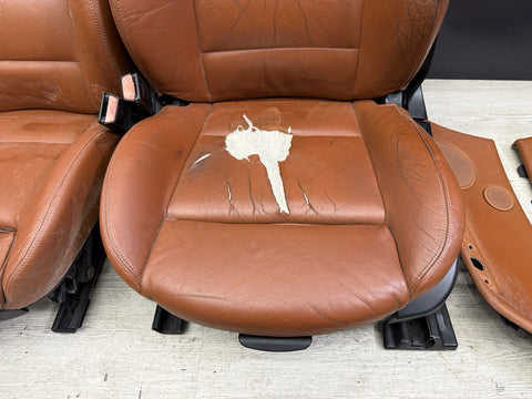 01-06 BMW E46 M3 Convertible Interior Seats & Panels Cinnamon
