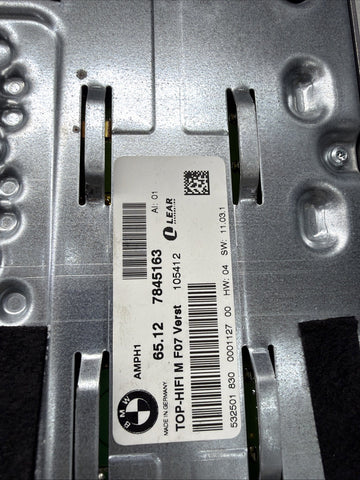 BMW E90 E92 E93 M3 08-13 Amp Lear Individual Top Hifi Audio Amplifier 7845163