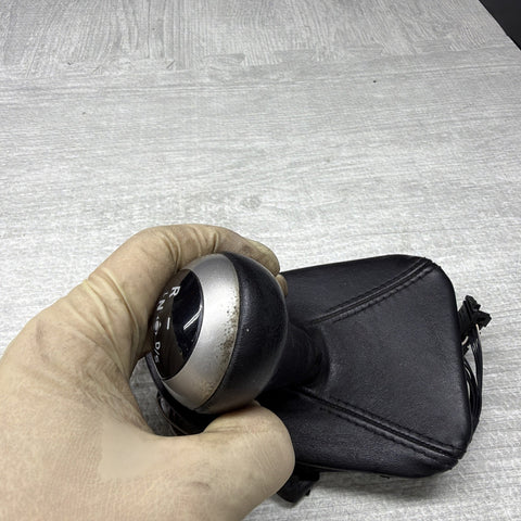 08-13 OEM BMW E90 E92 E93 M3 Shifter Knob Boot Plate Dual Clutch Transmission