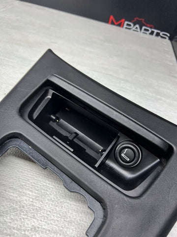 09-13 BMW E90 E92 M3 MANUAL CIC LEATHER CENTER CONSOLE TRIM