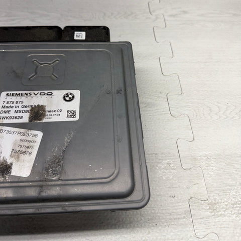 07-10 BMW 135i 335i 535i DME Engine Control Module ECU Unit OEM 7575875 *Notes*