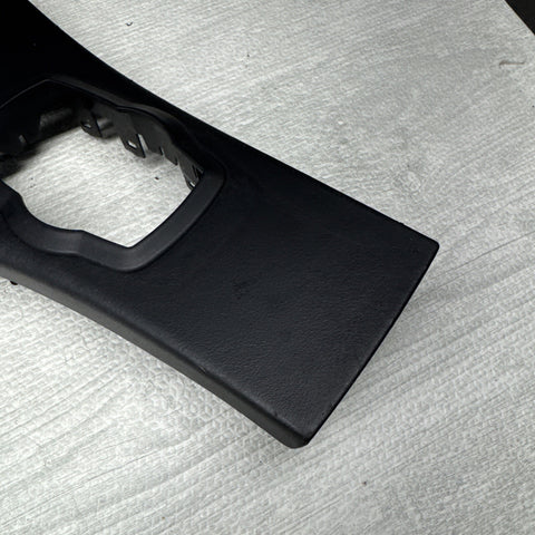 09-13 BMW E90 E92 M3 DCT CIC LEATHER CENTER CONSOLE TRIM 7903962