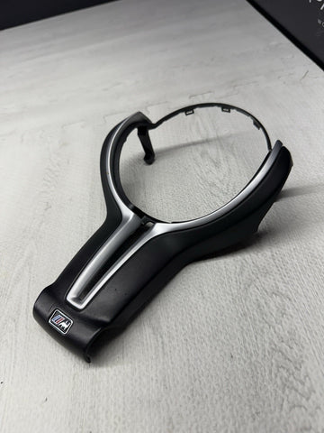 2015-2020 BMW F10 F80 F82 M2 M3 M4 Steering Wheel M Trim Bezel Cover OEM 3074989