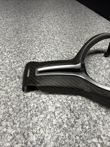 15-21 BMW M2 M3 M4 F87 F80 F82 F83 STEERING WHEEL DRY CARBON TRIM COVER