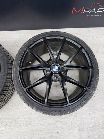 BMW E46 M3 01-06 19” Niche M117 Misano Matte Black Wheel Rims Staggered *Notes*