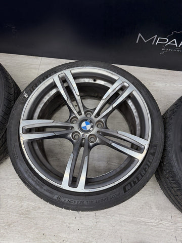 BMW 15-20 F80 F82 F83 M3 M4 Style 437M M Double Spoke Rims Wheels OEM *Notes*