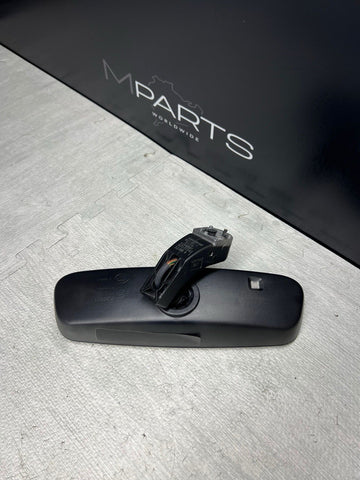 06-10 BMW E60 525i 530i 545i INTERIOR REAR VIEW MIRROR W/ HOMELINK 913445801