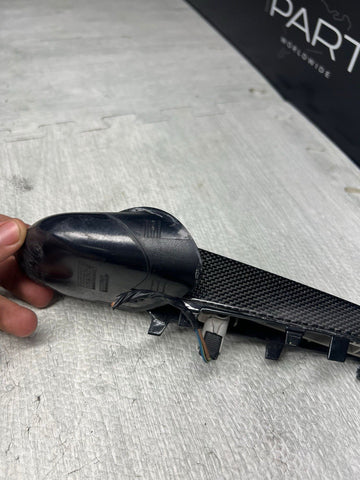 08-13 BMW E92 E93 M3 Front Fender Grille Left Driver Side Marker Light Carbon