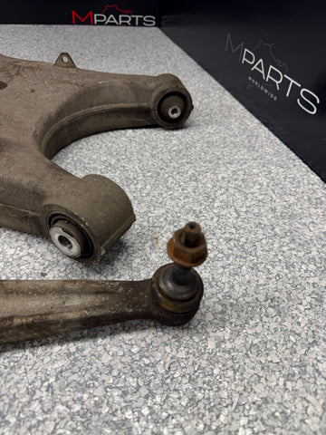 00-03 BMW E39 M5 Rear Left Driver Side Control Arm Lower Upper Set OEM