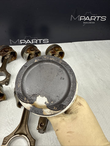 BMW OEM E36 M3 S52 PISTONS CONNECTING RODS SET 11251405702 11241247175