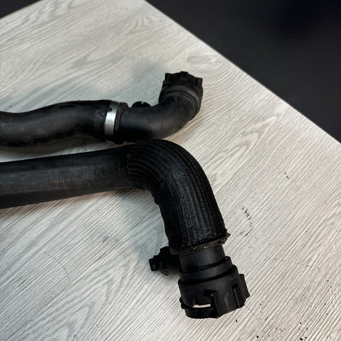 01-06 BMW E46 M3 S54 Pair Set of 2 Radiator Coolant Hoses
