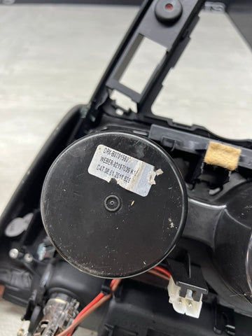 15-20 BMW F80 F82 F83 M3 M4 Front Cup Holder Center Console Leather Trim