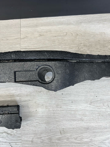 02-06 BMW E46 M3 Factory Front Bumper Rebar Center Styro Foam Support Complete