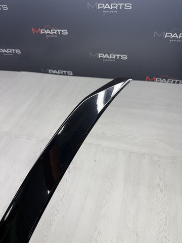21-26 BMW G82 M4 Coupe Rear Trunk Lip Spoiler Gloss Black 8074910 OEM
