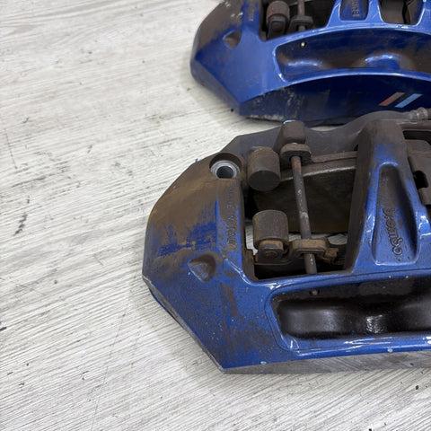 BMW F06 F10 F12 F13 M5 M6 FRONT BREMBO BRAKES CALIPERS SET OEM