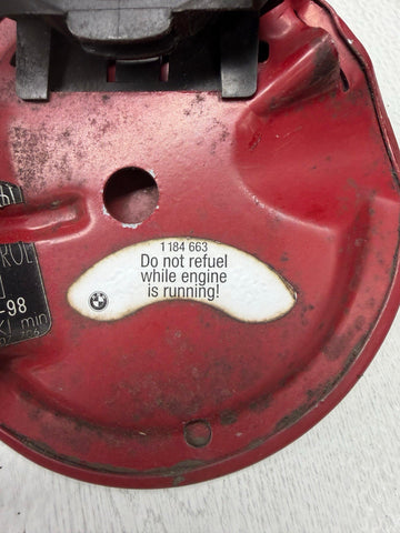 98-02 BMW Z3M Z3 M Coupe Rear Gas Fuel Tank Filler Door Lid Cap Red