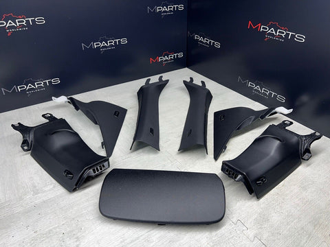 22-25 BMW G87 M2 G42 M240I 230I M SPORT BLACK ANTHRACITE ABC PILLARS TRIMS SET