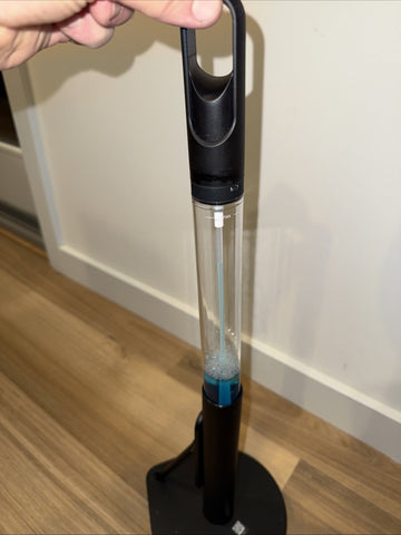 Simple Human Paper Towel Holder with Spray Pump Black Stainless Steel