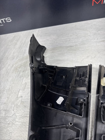 01-06 BMW E46 M3 CONVERTIBLE REAR INTERIOR QUARTER TRIMS COVERS PANELS BLACK