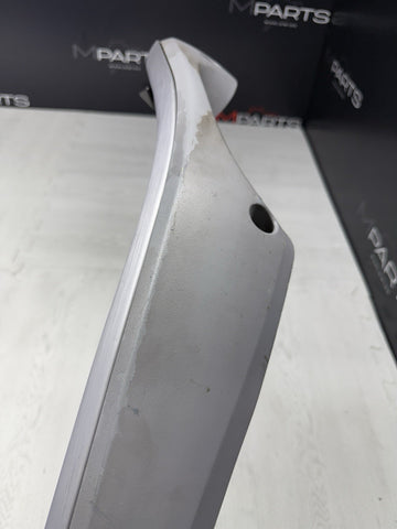 01-06 BMW E46 M3 Brushed Aluminum/Grey Door Trim Armrest Front Left Driver