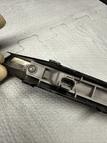 08-13 BMW E92 E93 M3 Front Fender Left Driver Side Marker Light Black Chrome