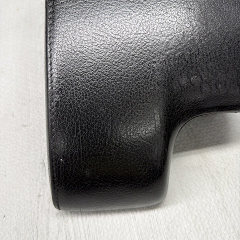 01-06 BMW E46 M3 Center Console Armrest Arm Rest Black Leather *Notes*
