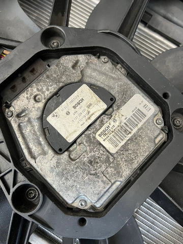 07-13 OEM BMW E88 E90 E92 N54 N55 Engine Radiator Cooler Cooling Auxiliary Fan