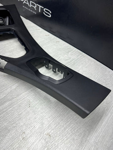09-13 BMW E90 E92 M3 MANUAL CIC LEATHER CENTER CONSOLE TRIM