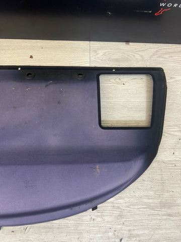BMW E36 325 328 M3 Rear Parcel Shelf Package Rear Deck Trim Black *Faded