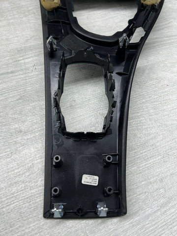 09-13 BMW E90 E92 M3 MANUAL CIC LEATHER CENTER CONSOLE TRIM