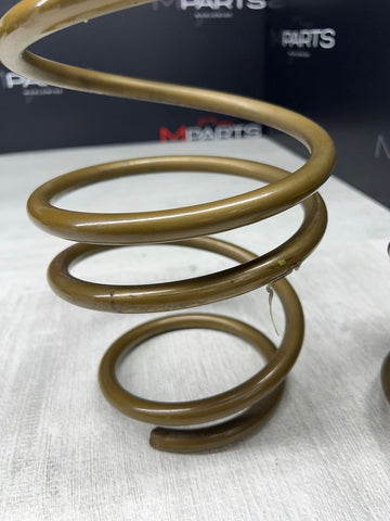 2001-2006 BMW E46 M3 Coupe Front Axle Coils Springs Pair Gold