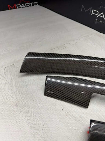 BMW E46 M3 01-06 Carbon Fiber Interior Trim Dashboard Dash Board Set *Notes*
