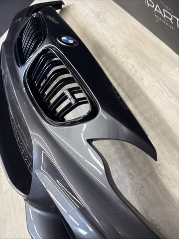 (PICKUP ONLY) 15-18 OEM BMW F87 M2 Non Comp Front Bumper Cover Mineral Grey