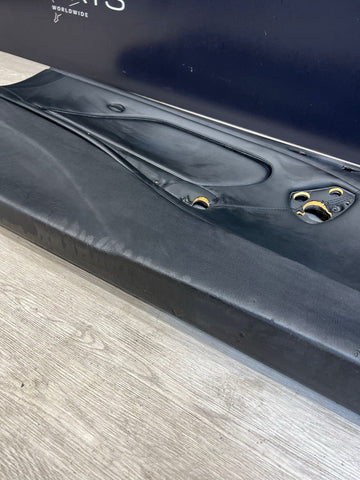 01-06 BMW E46 M3 DRIVER LEFT SIDE DOOR PANEL CARD BLACK OEM