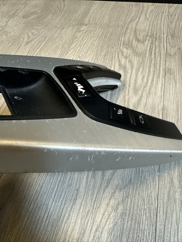 14-16 BMW F06 M6 SHIFTER TRIM w/ SUSPENSION PDC CAMERA SWITCH BUTTONS