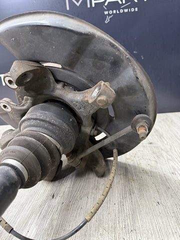 08-13 OEM BMW E90 E92 E93 M3 Rear Right Passenger Axle + Spindle Knuckle