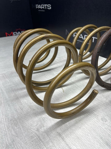 2001-2006 BMW E46 M3 Coupe Front Axle Coils Springs Pair Gold