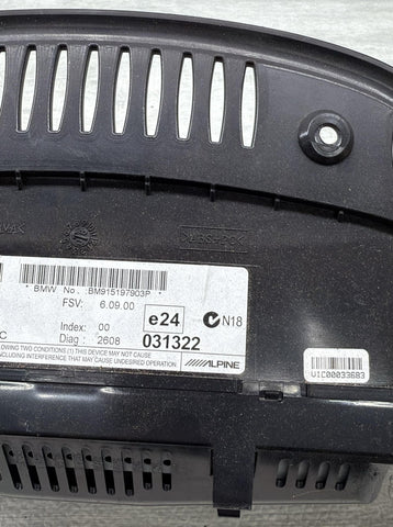 2008–2013 BMW 3 Series Radio Information Display Unit OEM 9151979 / 9151980