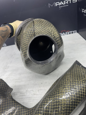 BMW E46 M3 01-06 Gruppe M Ram Air Intake Rogue Engineering Silicon Elbow *Notes*